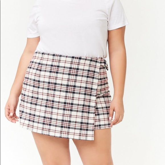 Forever 21 Pants - Forever 21 + Plaid Skort size 2X